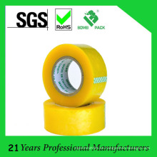 BOPP cinta de embalaje adhesiva amarillenta (KD-0243)